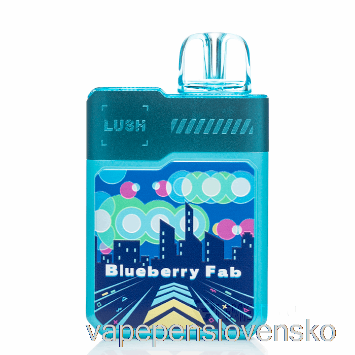 Digiflavor X Geek Bar Lush 20k Jednorazový čučoriedkový Fab Vape Bez Nikotinu